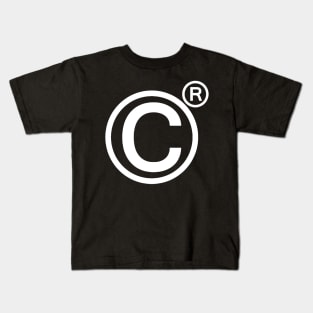 Copyright All Rights Reserved Kids T-Shirt